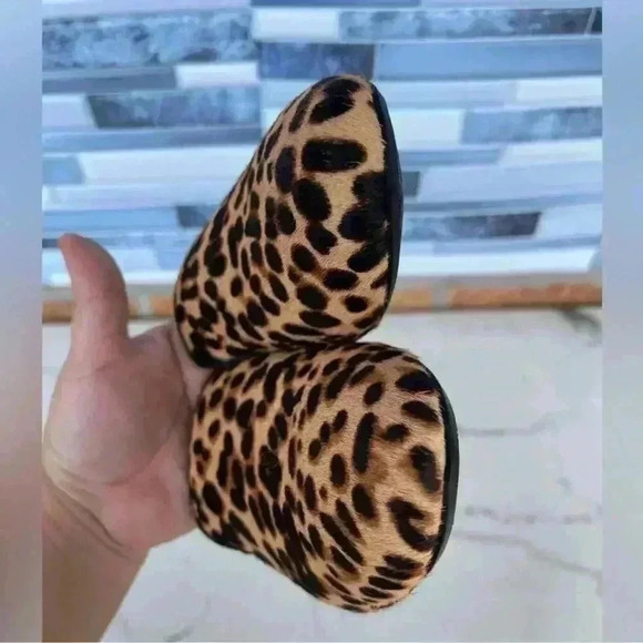 Birdies The Starling Cheetah Calf Hair size 7 - Picture 7 of 13